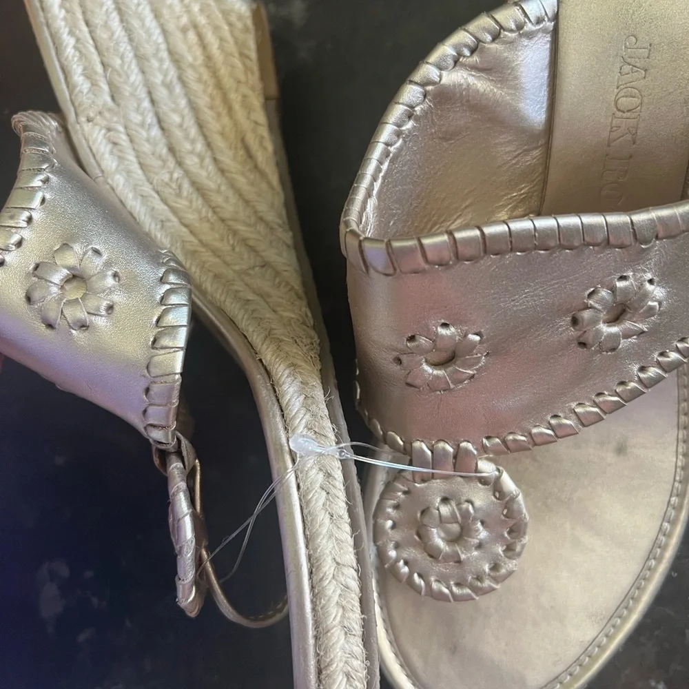 Jack Rogers Golden Wedge Sandal